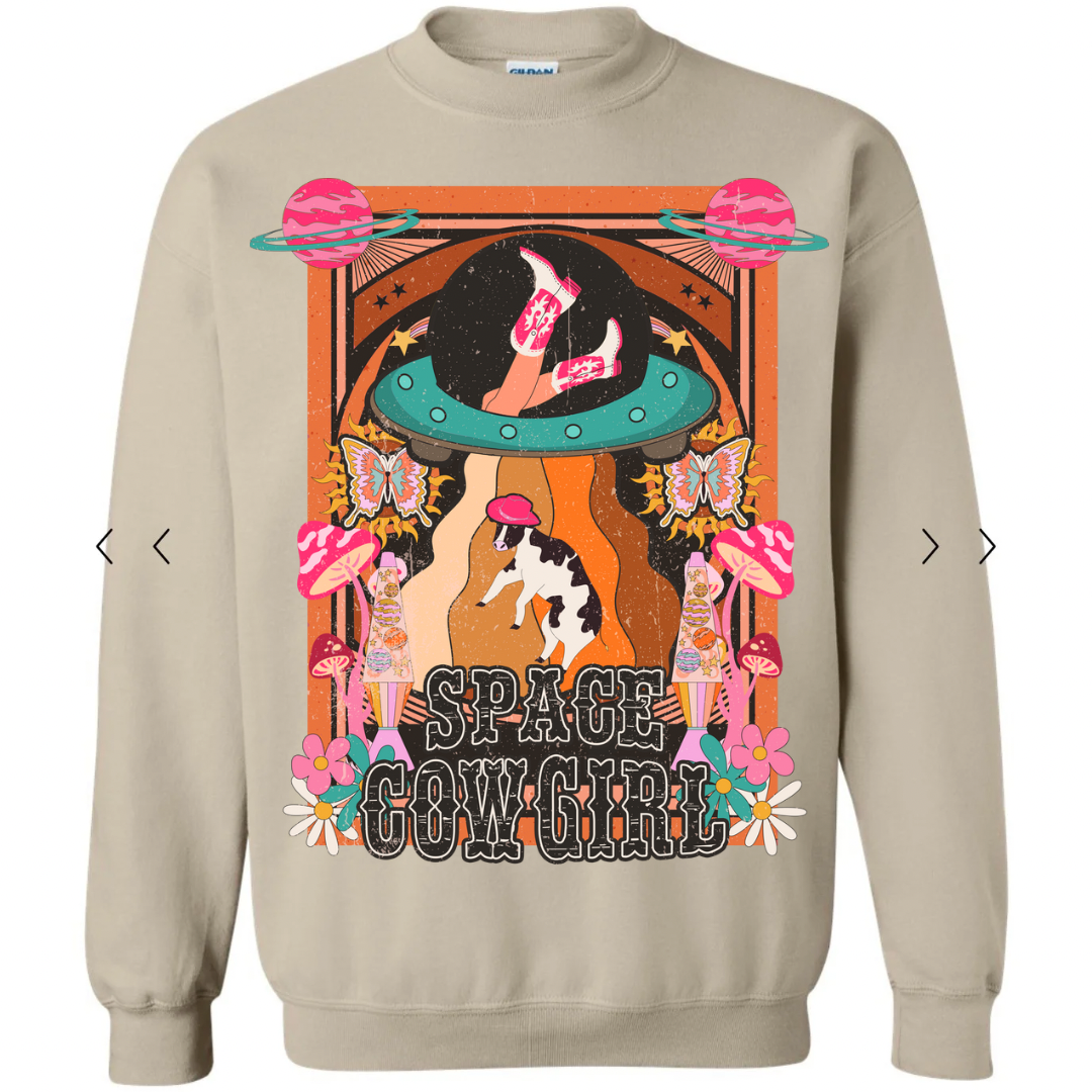 Space Cowgirl Crewneck