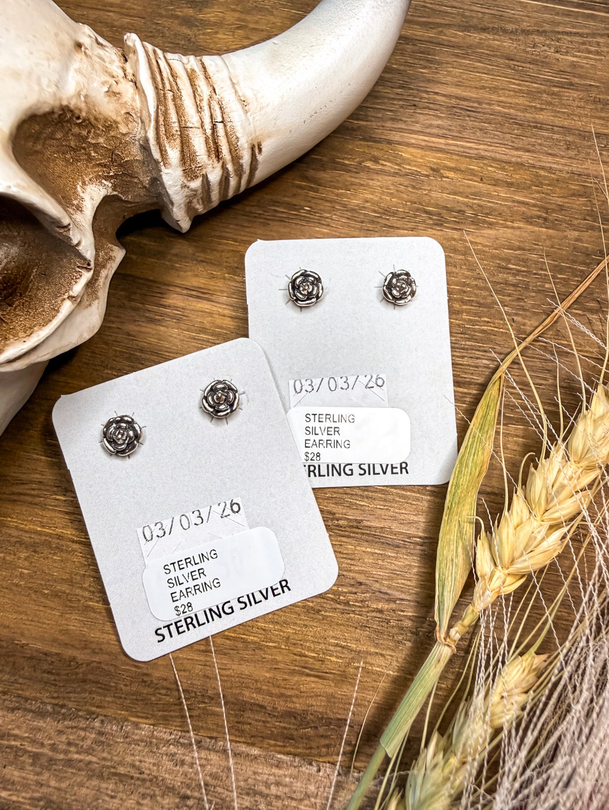 The Desert Rose Studs
