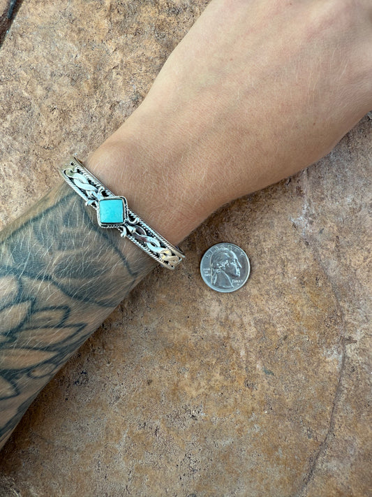 Shaun Tulley Kingman Turquoise Cuff