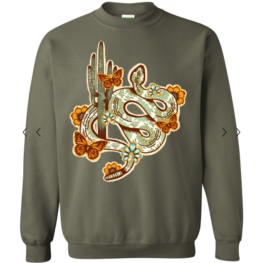 Desert Rattler Crewneck