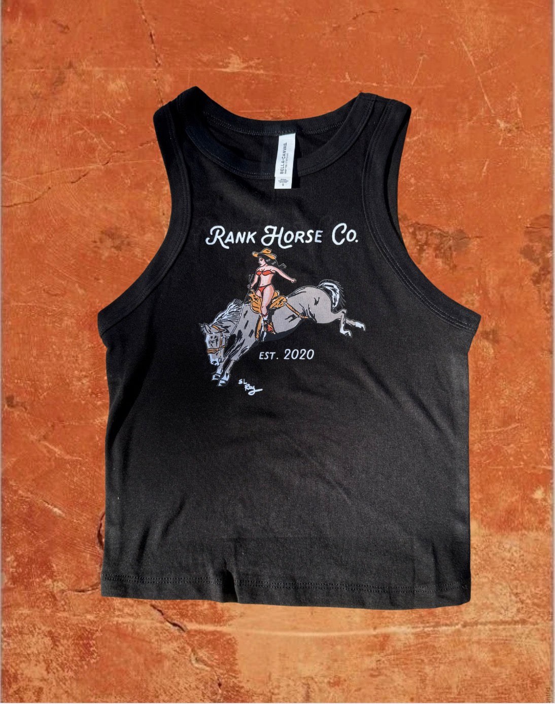 OG Rank Horse Co Logo Baby Tank