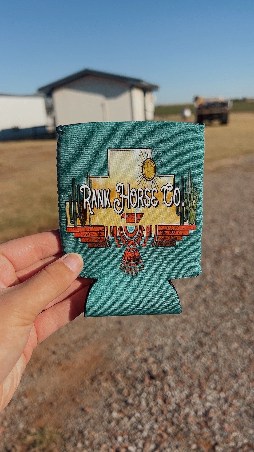 Thunderbird Logo Koozie