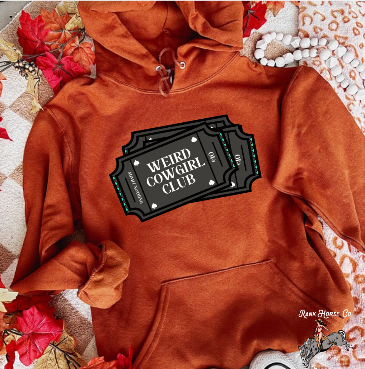 Weird Cowgirl Club Hoodie