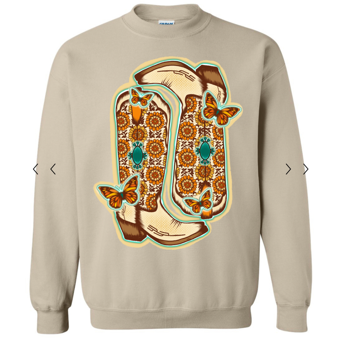 Groovy Babe Crewneck