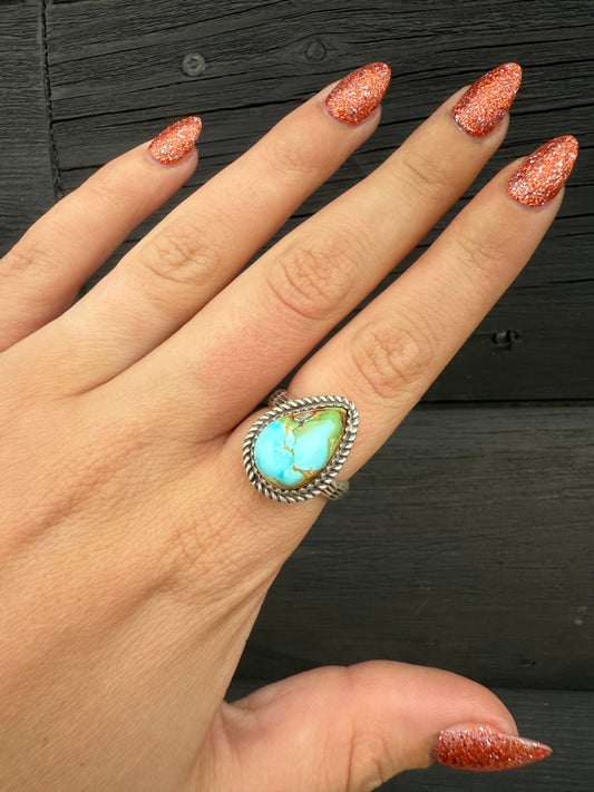 Chris Etsitty Adjustable Sonoran Gold Ring