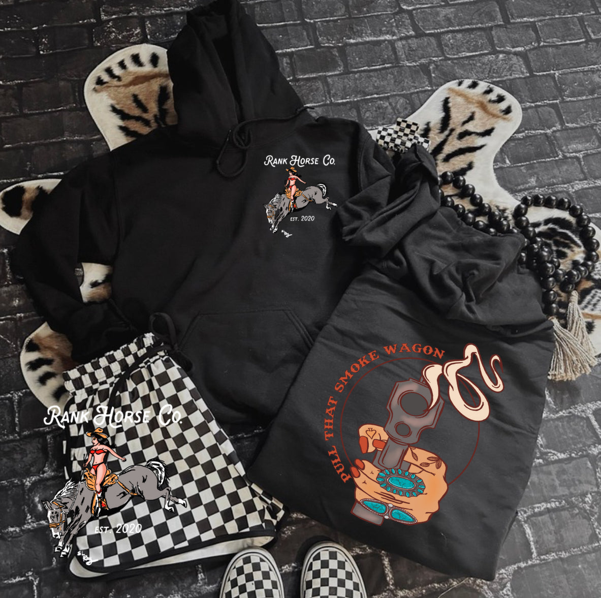 Pull That Smoke Wagon Hoodie