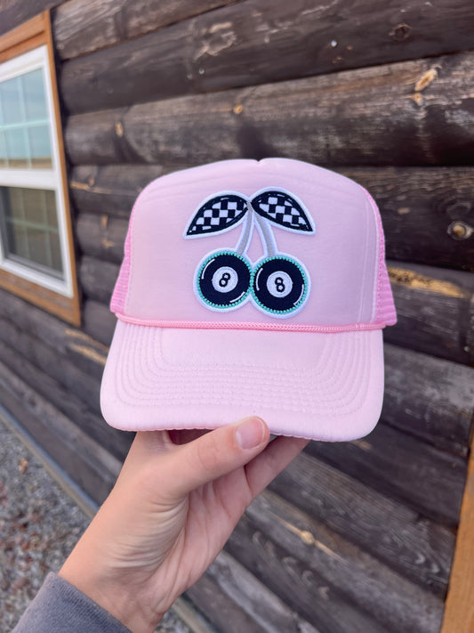 8 Ball Cherries Trucker Hat