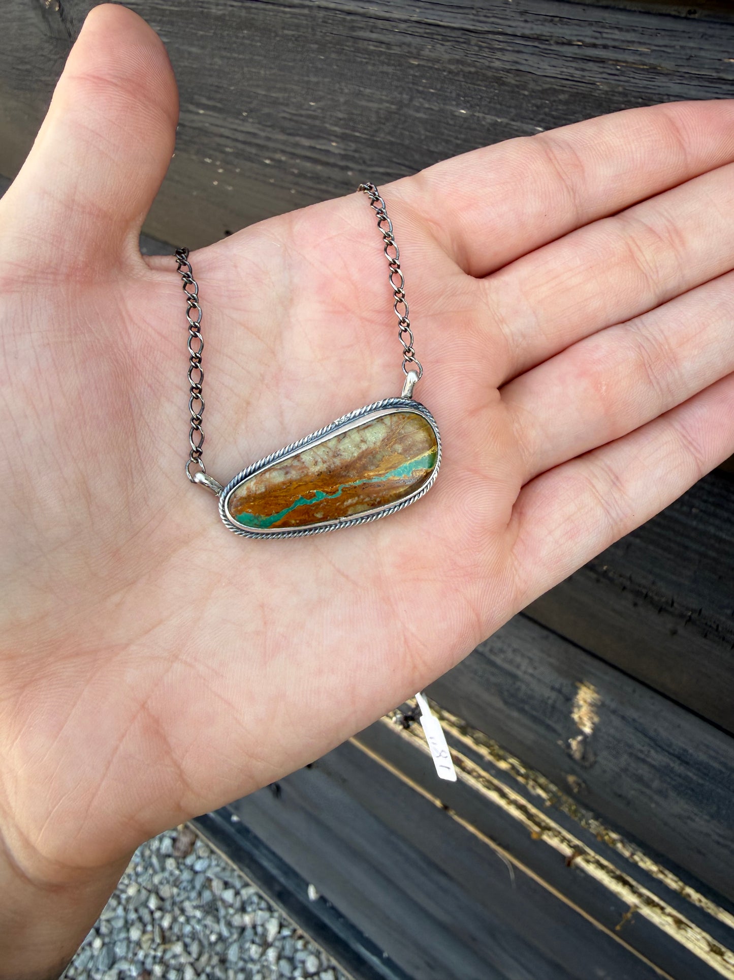 Arthur Brugge 18” Boulder Turquoise Necklace