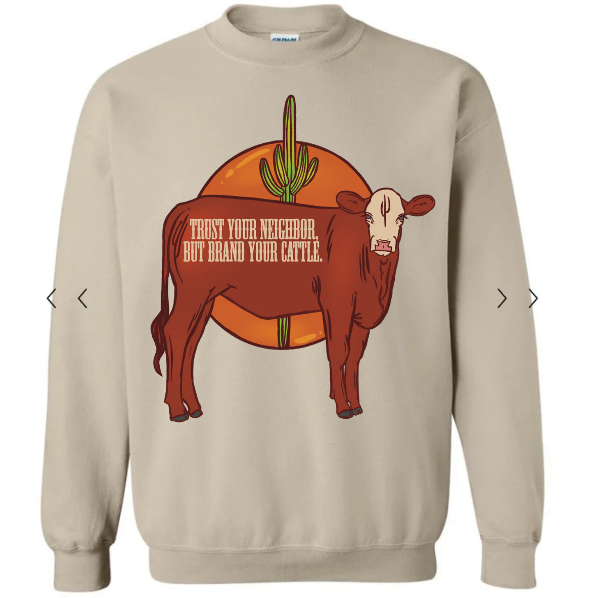 Brand Your Cattle Crewneck