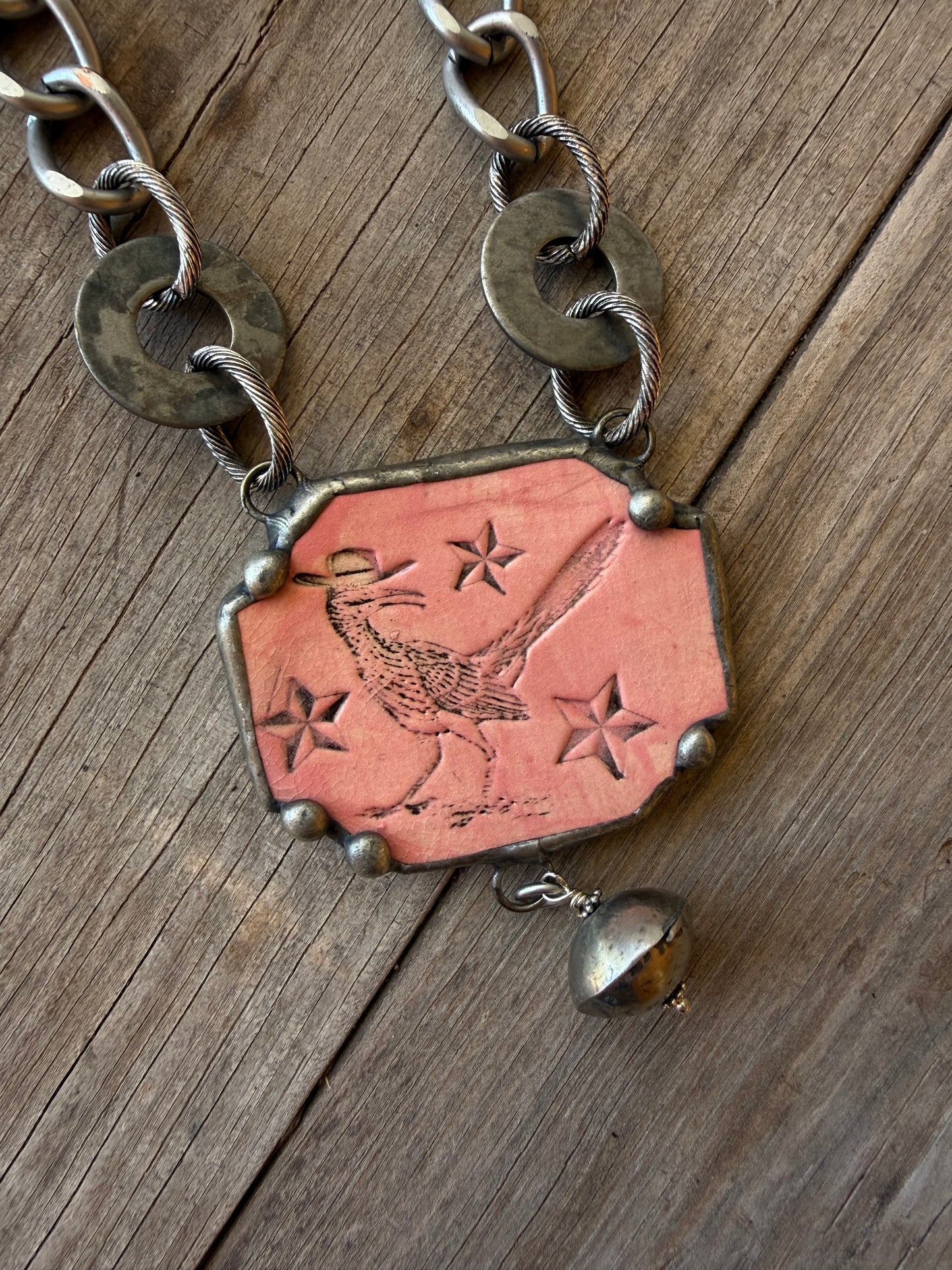 Art By Amy Roadrunner Necklace