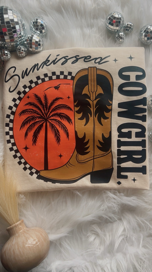 Sunkissed Cowgirl Tee