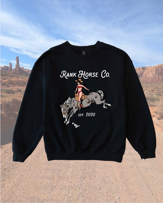 Rank Horse Co OG Logo Crewneck Sweatshirt • 3 Colors