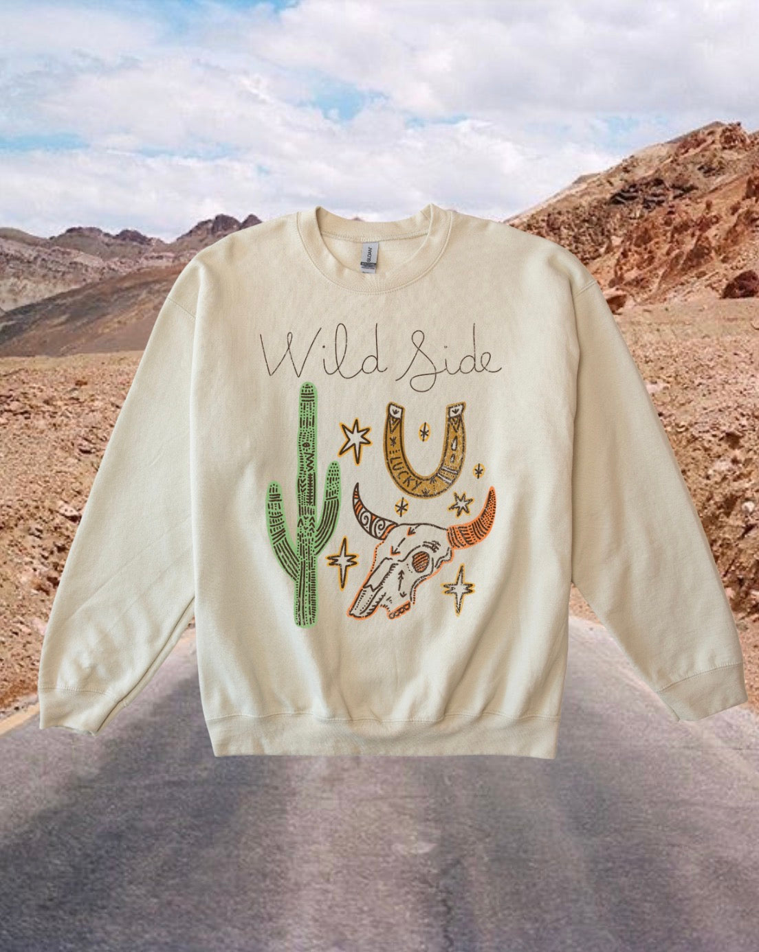 Wild Side Crewneck Sweatshirt