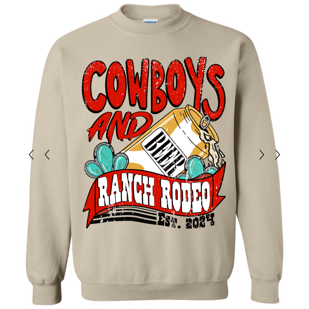 Cowboys and Ranch Rodeo Crewneck