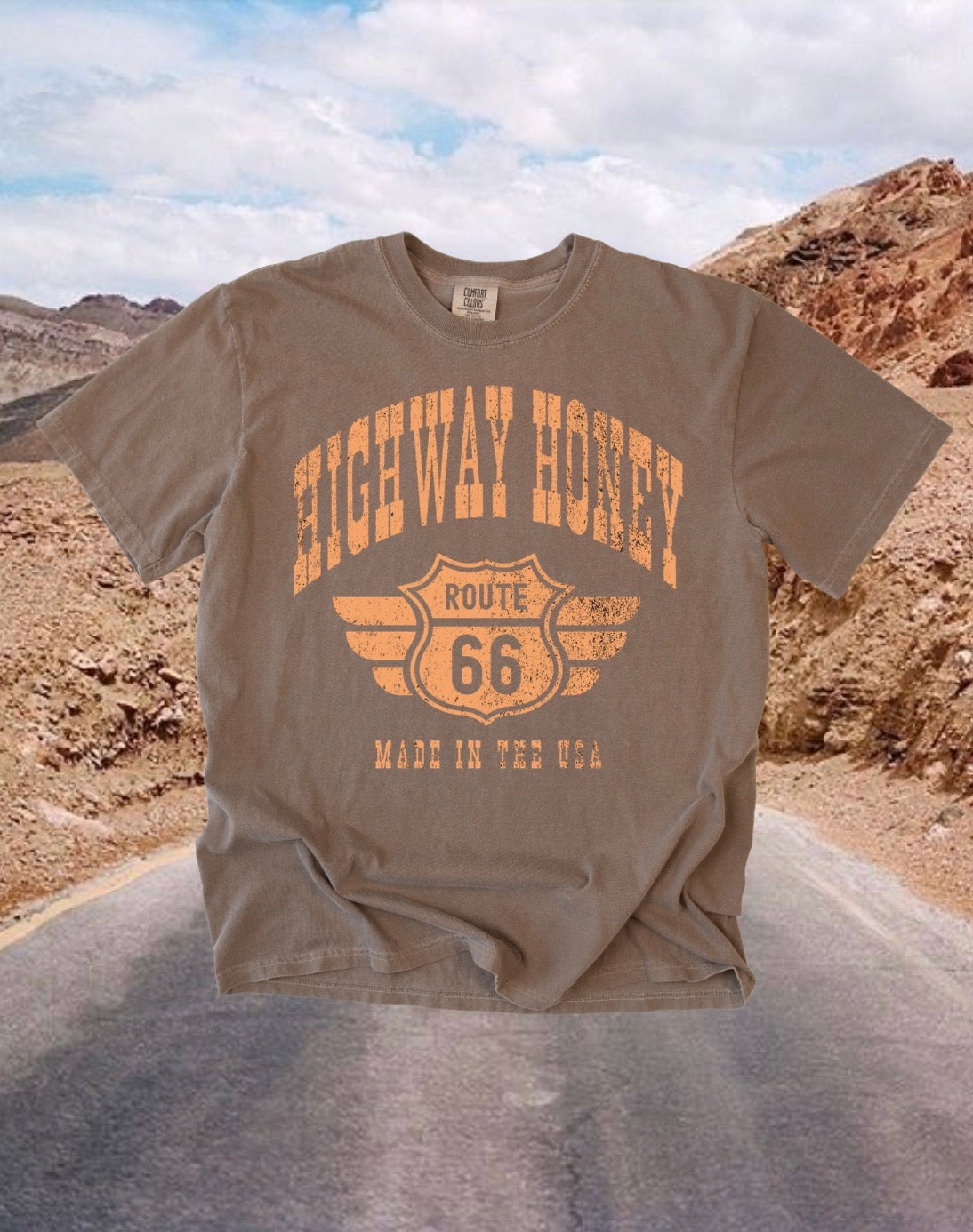 Highway Honey Tee • 2 Colors