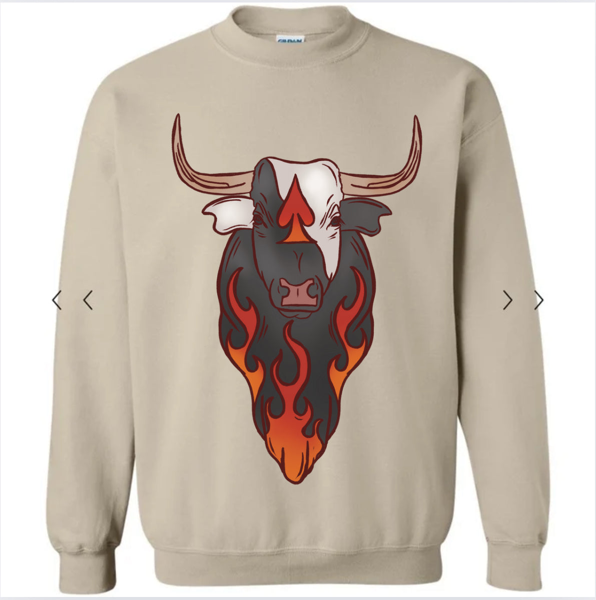 Burn It Down Cattle Co Crewneck