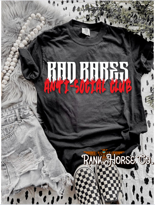 Rad Babes Anti Social Club Tee