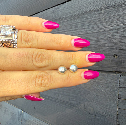 Sterling Silver Handmade Studs • Carlo Lonjose