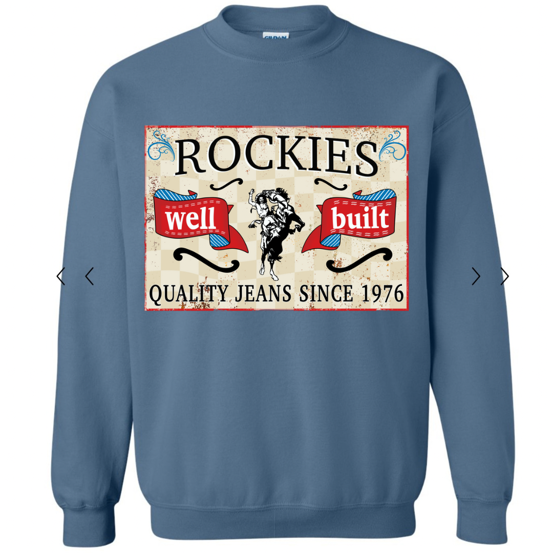 Vintage Rockies Crewneck