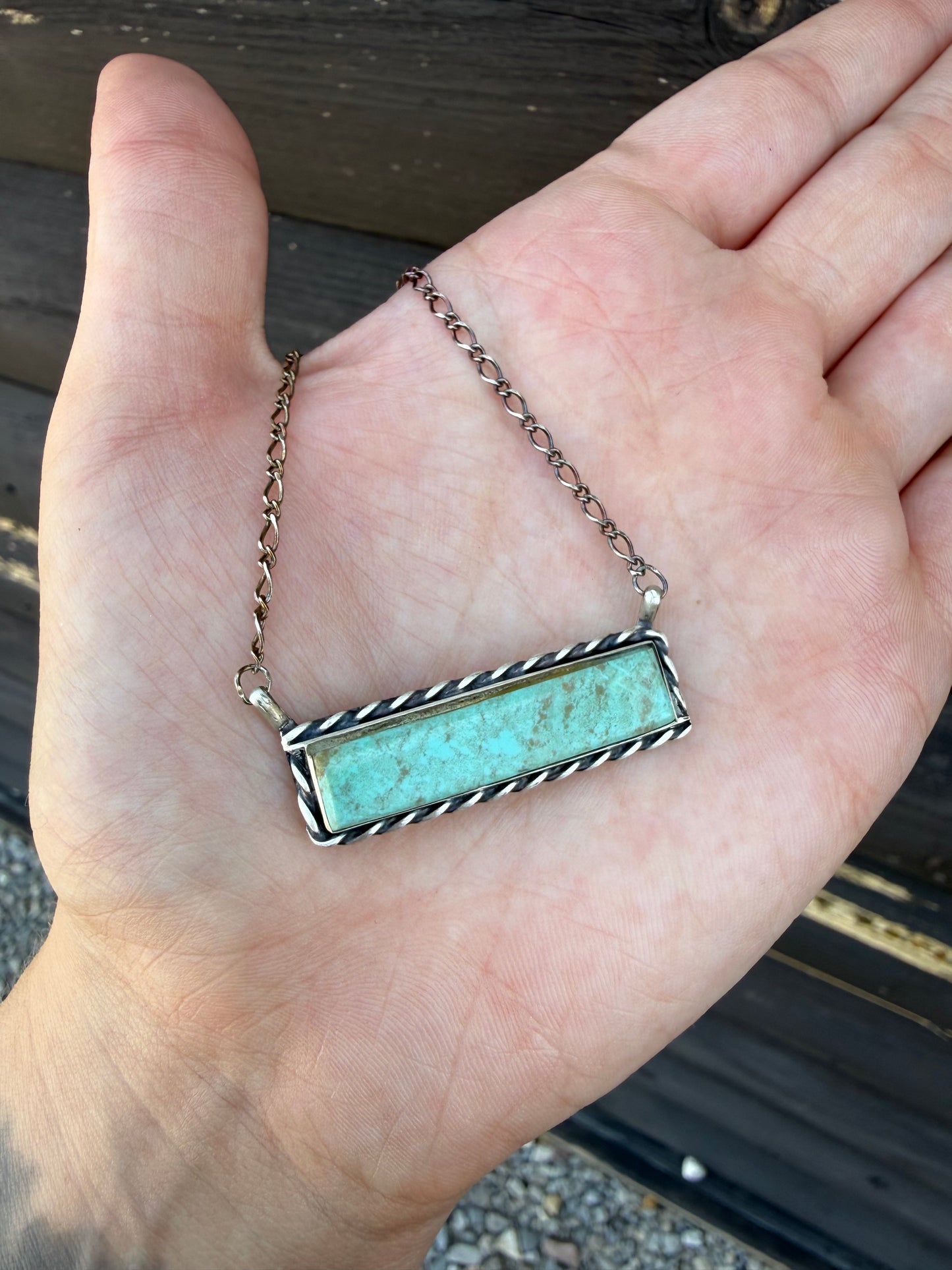 Steve Francisco 18” Mine 8 Bar Necklace