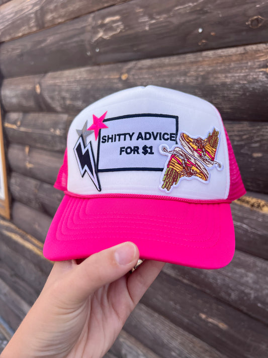 Shitty Advice for $1 Trucker Hat