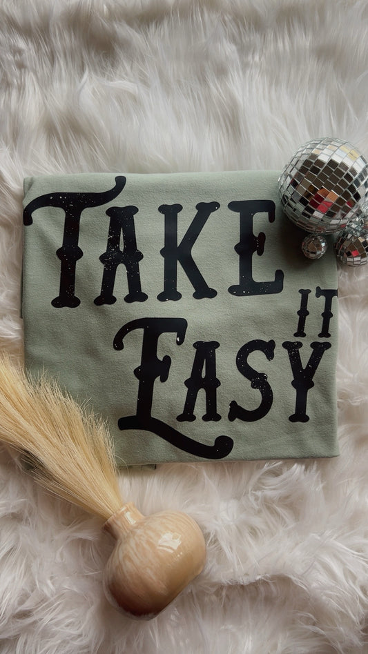 Take It Easy tee (2 colors)