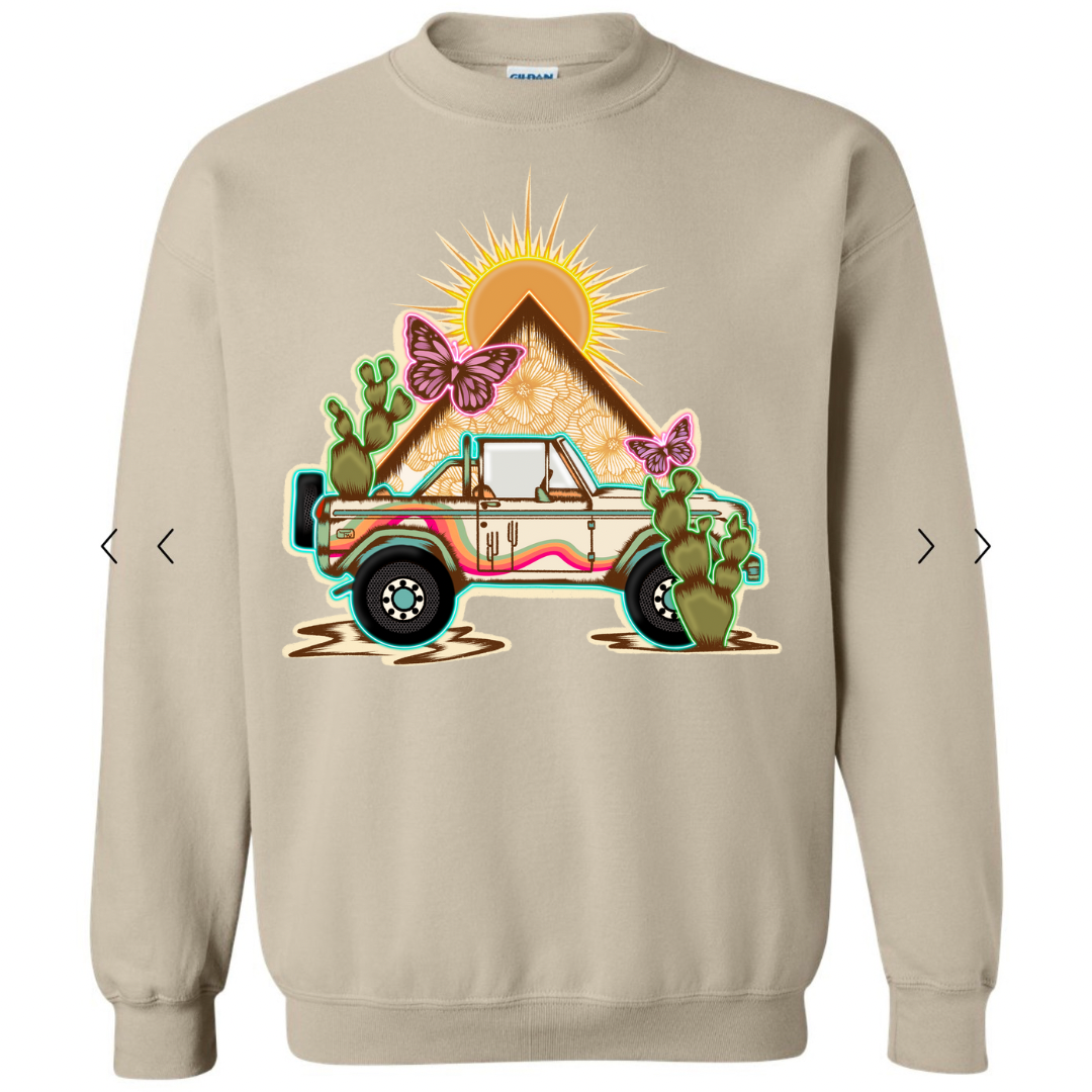 Retro Bronco Crewneck