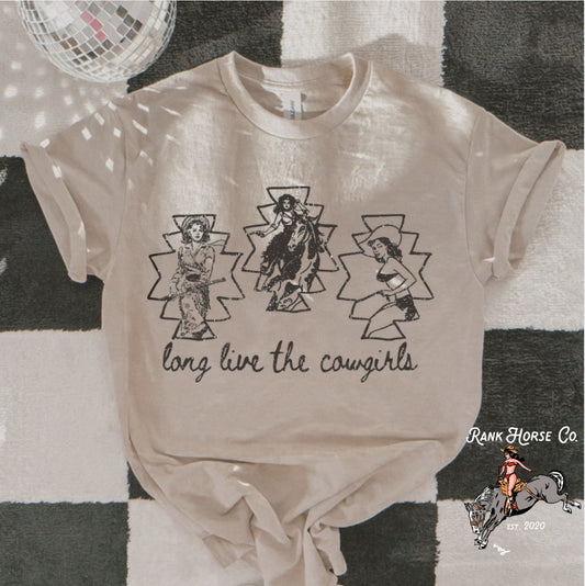 Long Live The Cowgirls Tee