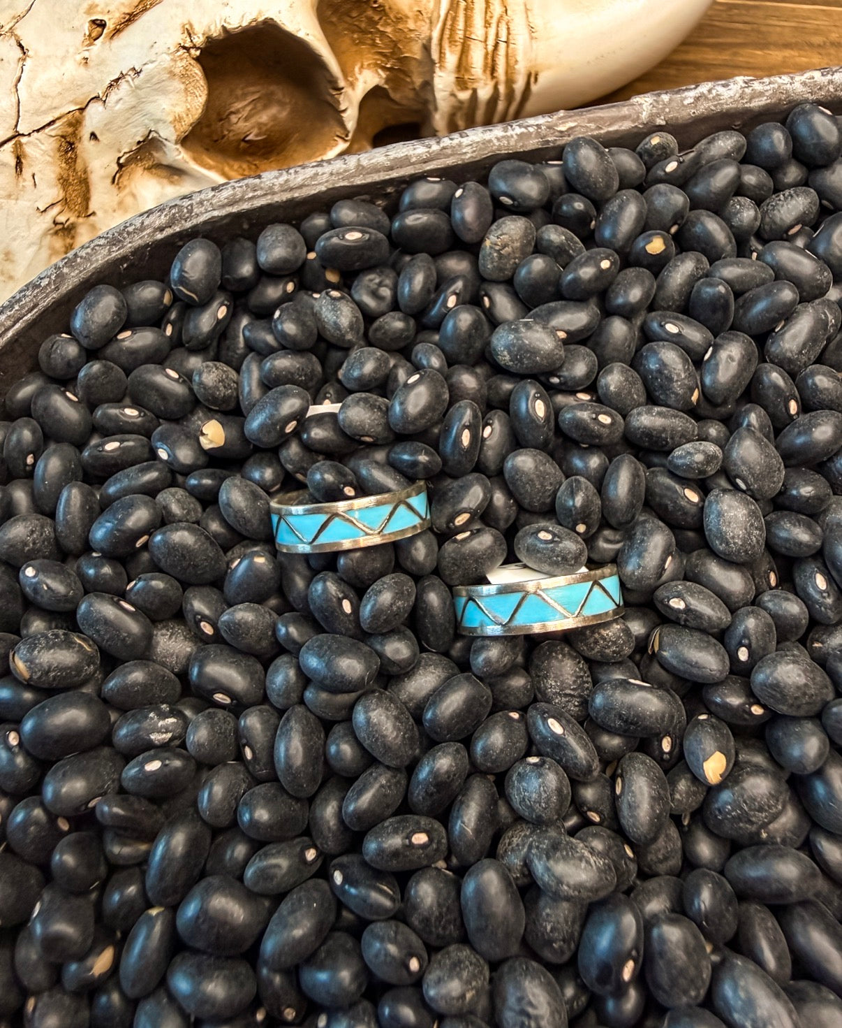 Turquoise Inlay Rings
