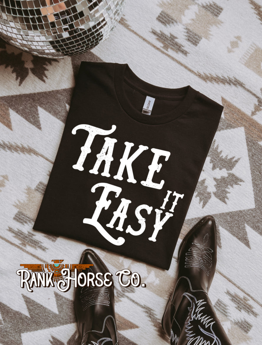 Take It Easy tee (2 colors)