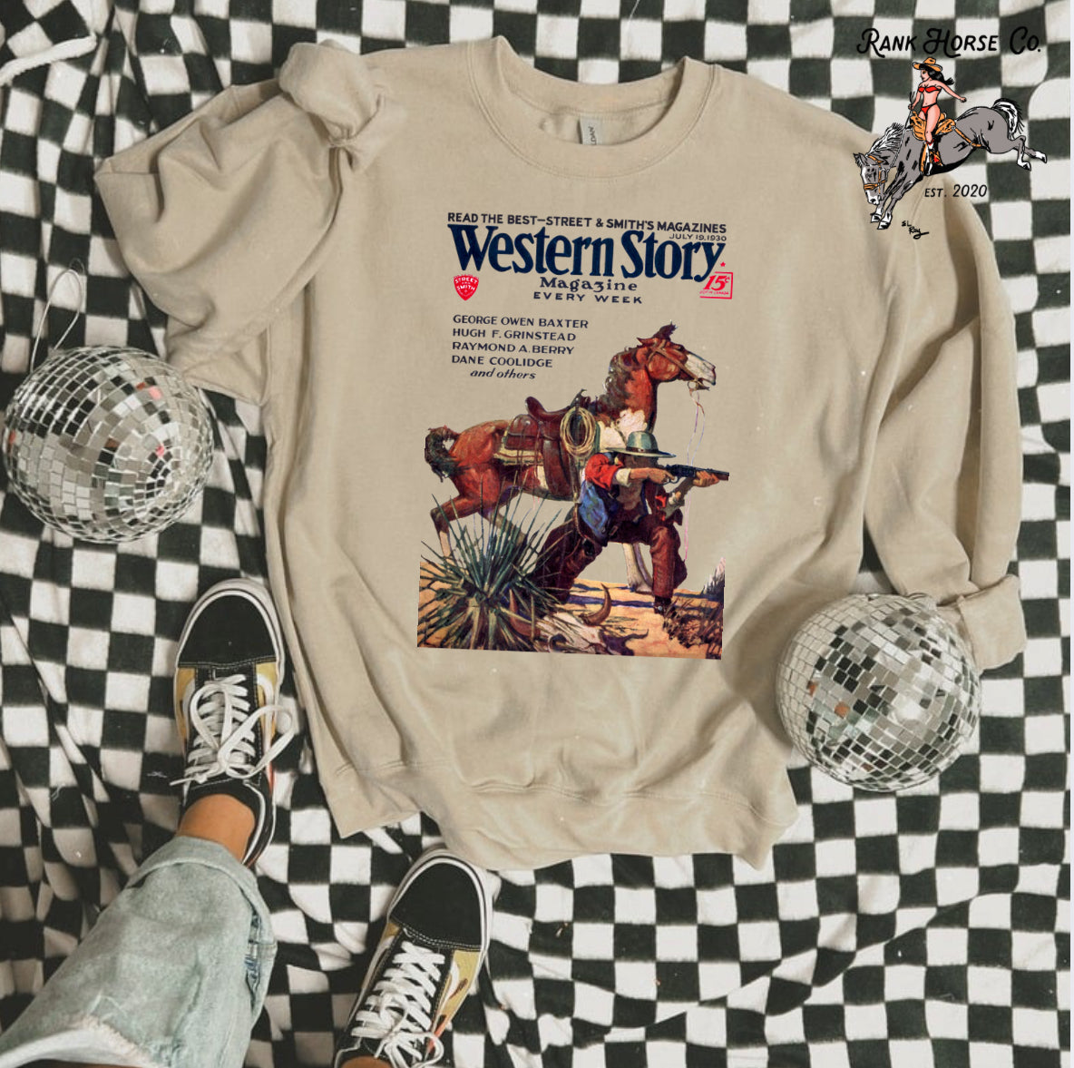 Western Story Crewneck