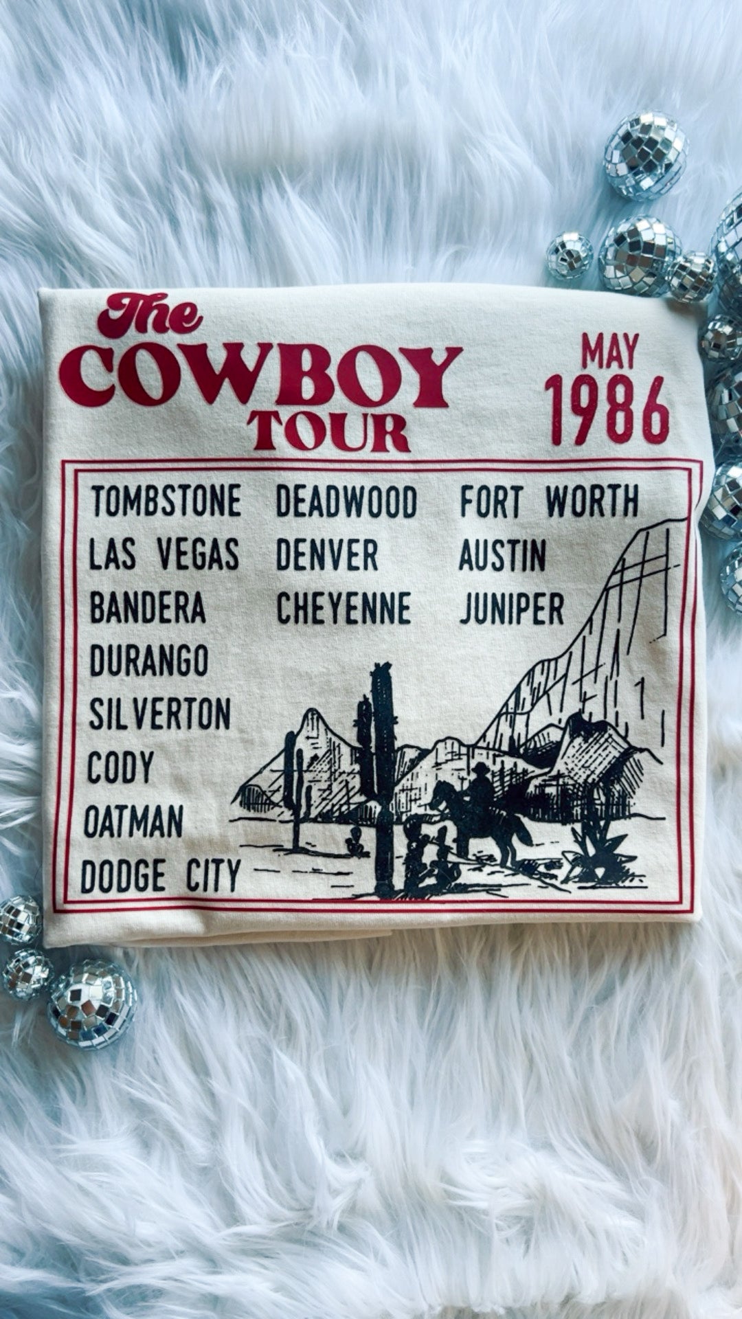 Cowboy Tour Tee